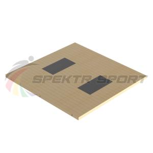 Купить Помост тяжелоатлетический 3х3х0,1м, рез. амортизаторы 1х0,5х0,04м в Глазове 