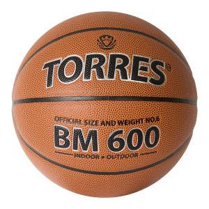Купить Мяч баскетбольный "TORRES BM600" р. 6 в Глазове 