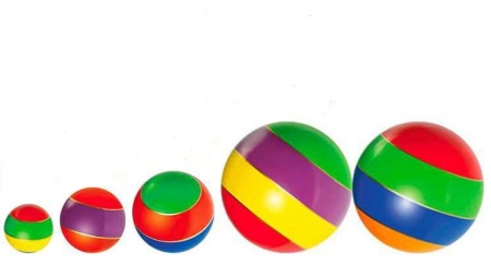 Купить Мячи резиновые (комплект из 5 мячей различного диаметра) в Глазове 