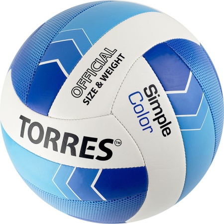 Купить Мяч волейбольный Torres Simple Color любительский р.5 в Глазове 